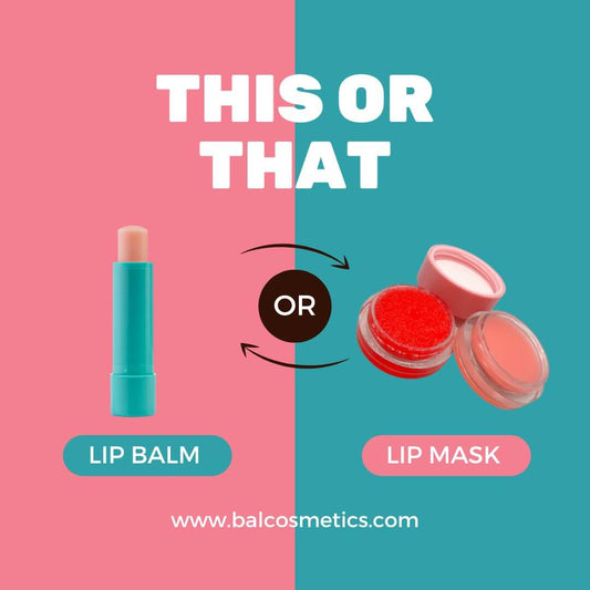 Lip Balm Vs. Lip Mask: What's the difference?