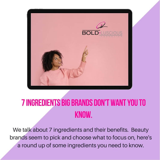 7 Ingredients Big Brands Don't want you to know