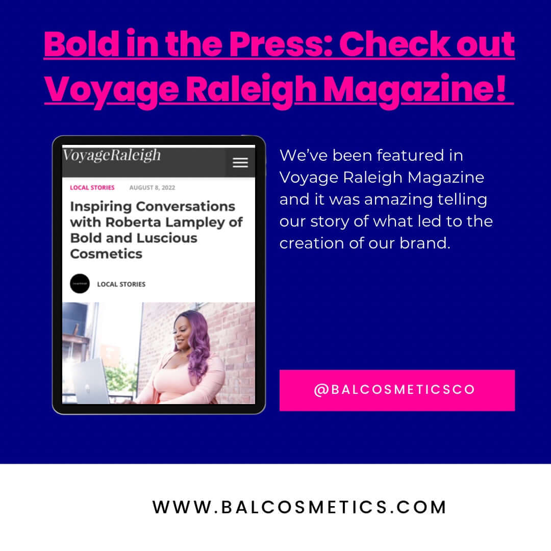 In the Press: Voyage Raleigh Magazine Interview