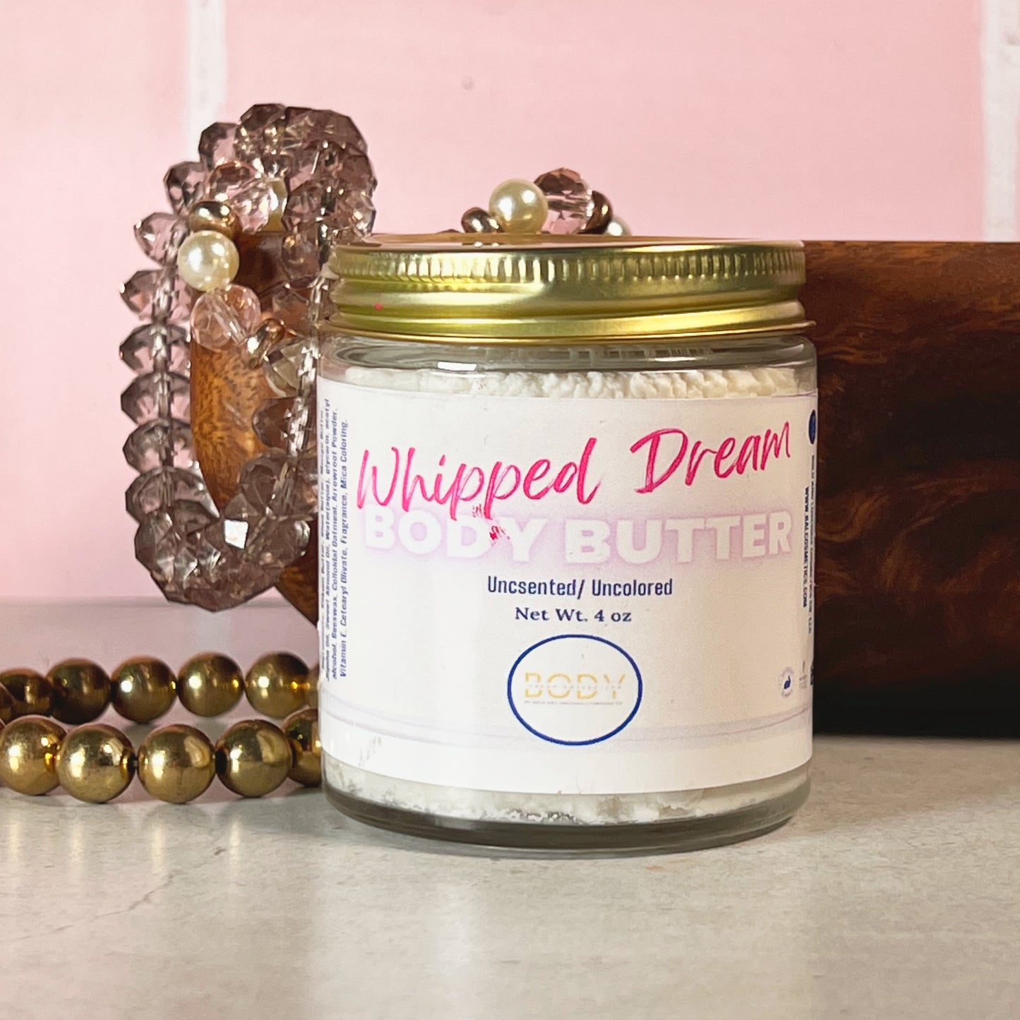 Unscented Whipped Body Butter, Nude
