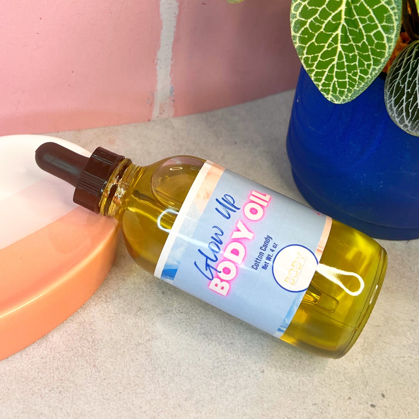 Glow Up Body Oil- Cotton Candy