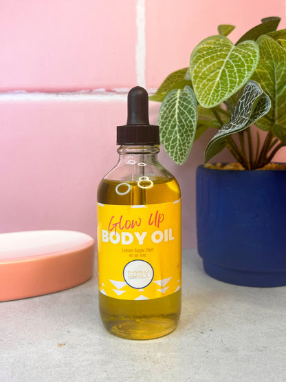 Glow Up Body Oil- Lemon Zest