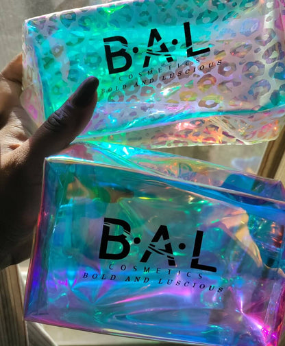 Cyber Glam Series Holographic Catch-All bag