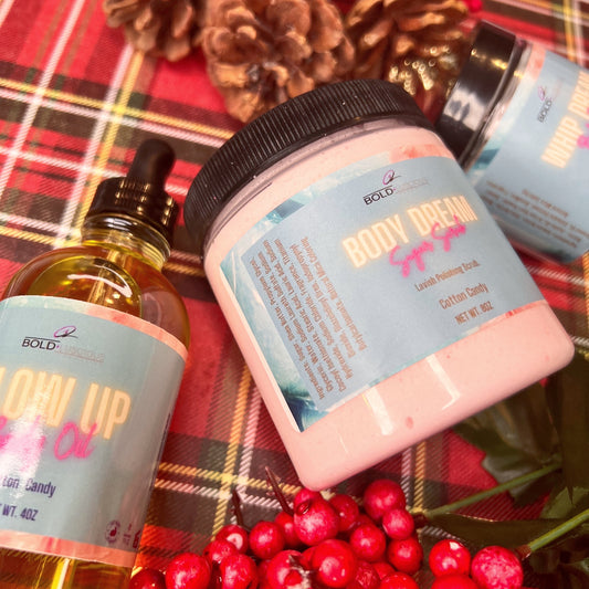 Holiday Body Care Bundles- Cotton Candy